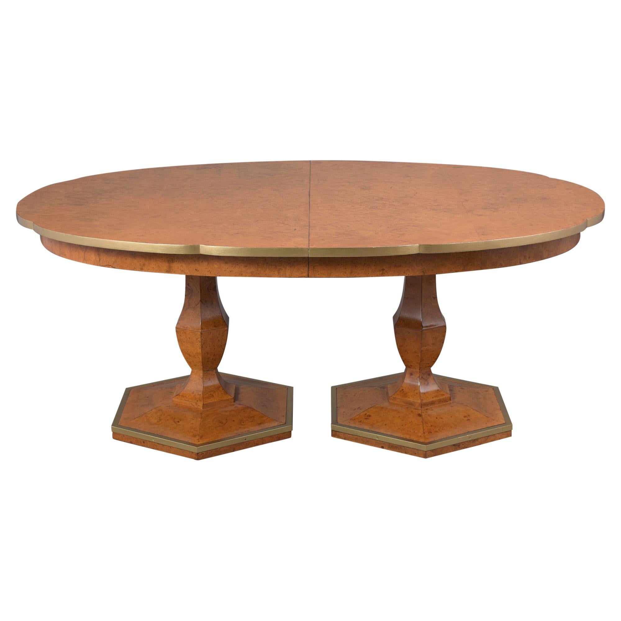 Vintage Mid-Century Modern Extendable Dining Table In Good Condition In Los Angeles, CA