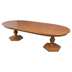 Vintage Mid-Century Modern Extendable Dining Table