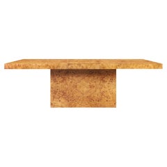 Mid-Century Modern Burl Wood Dining Table by Arthur Umanoff for Dillingham