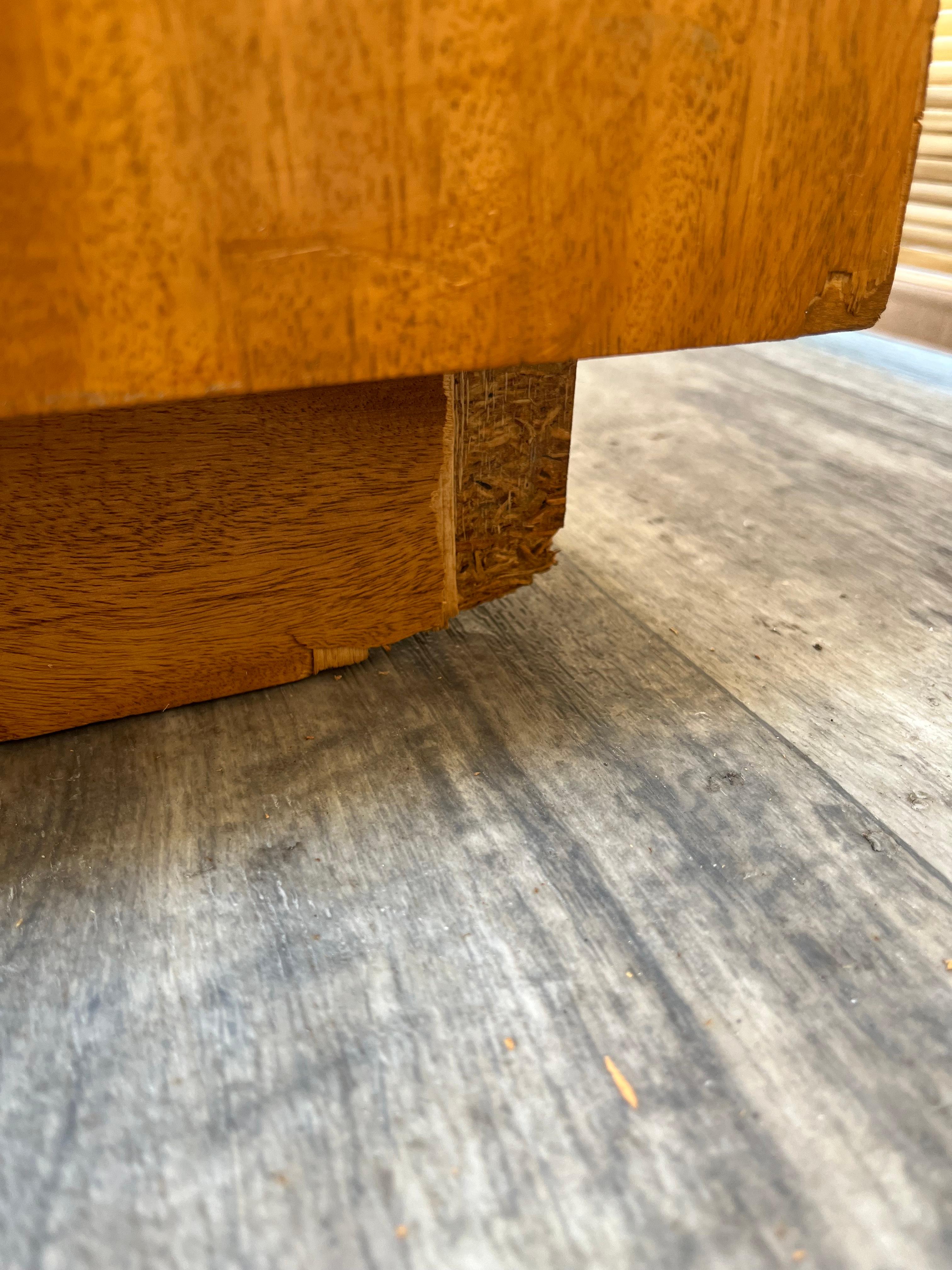 Mid-Century Modern Burl Wood Nightstand by Lane Altavista. Circa 1970s. 12