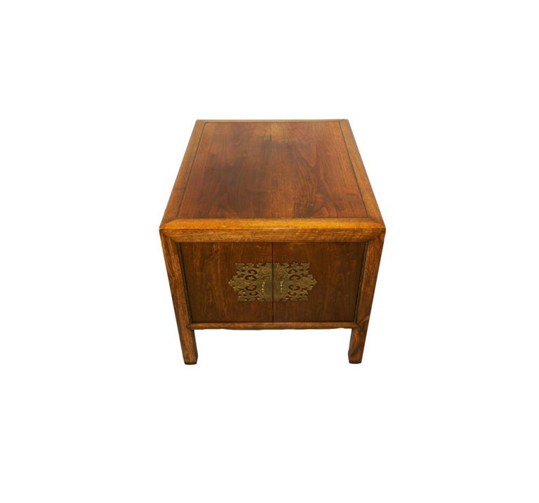 MidCentury Modern Burmese Teak End Table For Sale at 1stDibs burmese