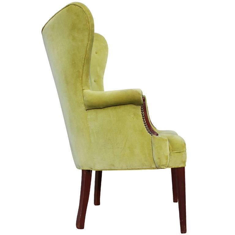 butterfly wing back chair
