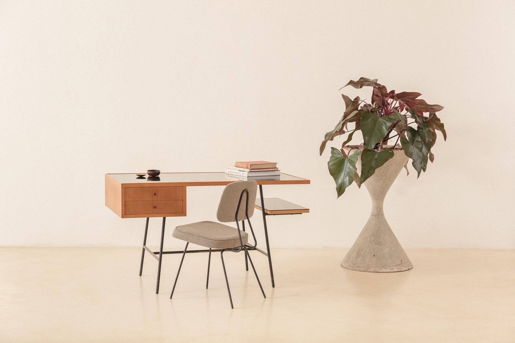 Mid-Century Modern Desk by Carlo Hauner and Martin Eisler, 1950 For Sale 4