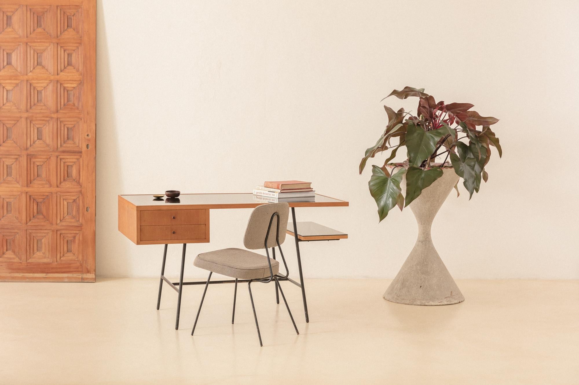 Mid-Century Modern Desk by Carlo Hauner and Martin Eisler, 1950 For Sale 5
