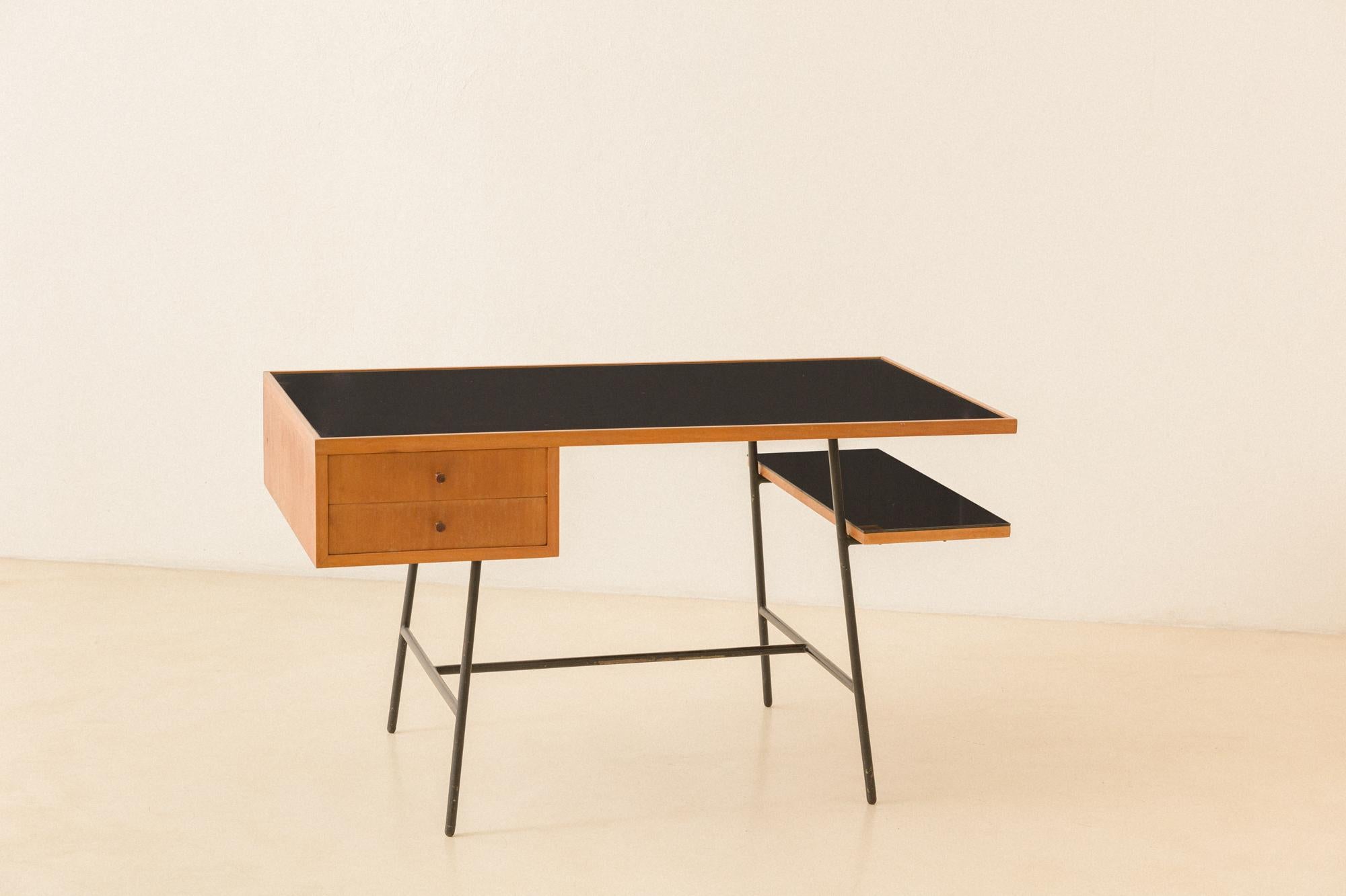Brazilian Mid-Century Modern Desk by Carlo Hauner and Martin Eisler, 1950 For Sale