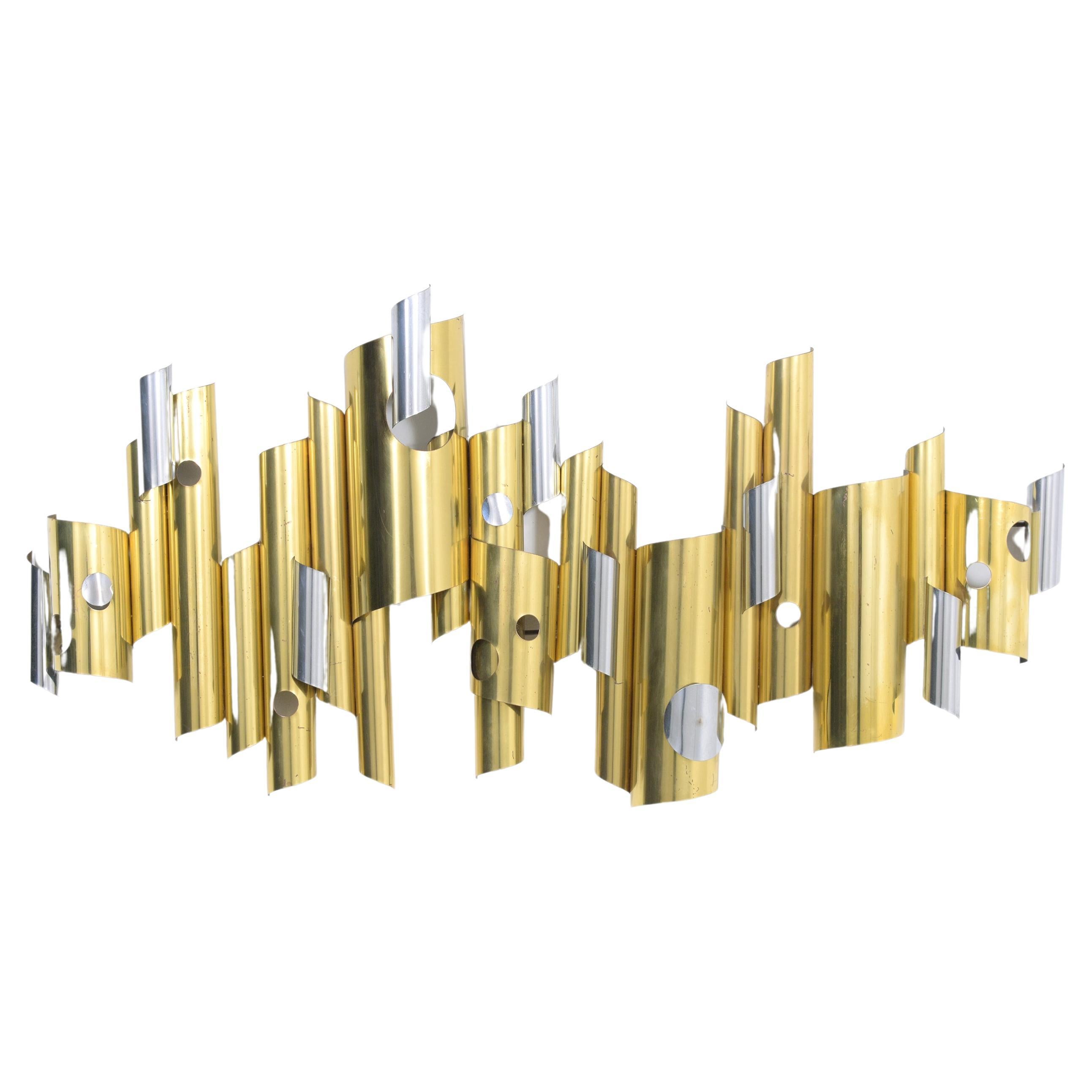 Mid-Century C. Jere. Wall Sculpture For Sale
