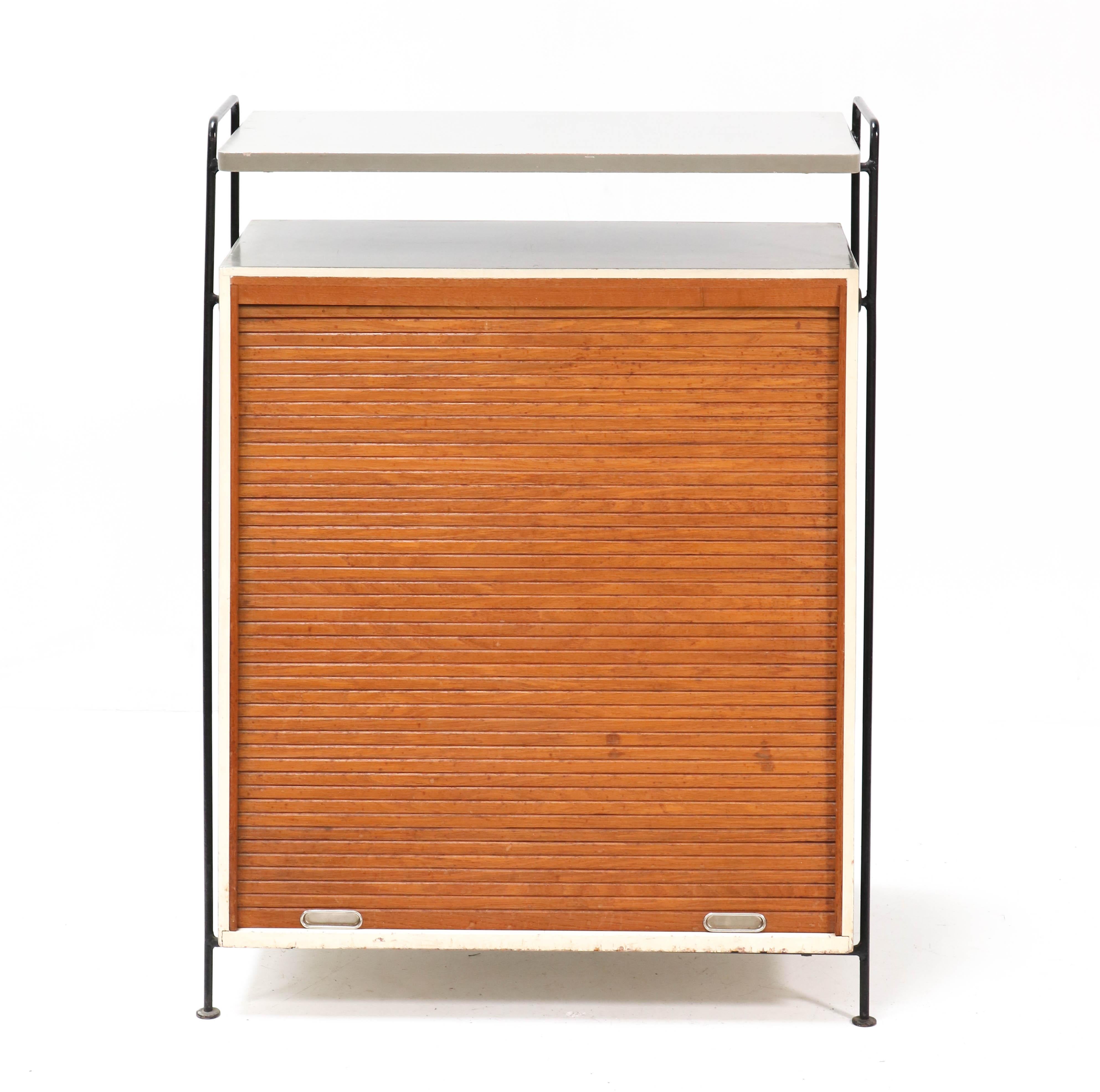 Mid-20th Century Mid-Century Modern Cabinet Attributed to 't Spectrum Bergeijk, 1960s For Sale