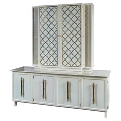 Mid-Century Modern Cabinet by Renzo Rutili for Johnson Furniture
