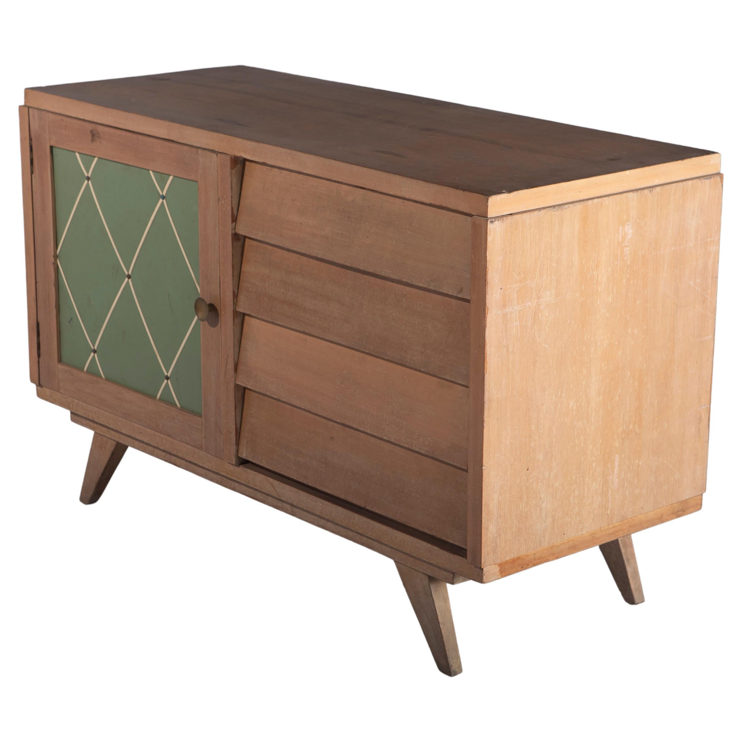 Mid-Century Modern Cabinet by Zanine Caldas, Brazil, 1950s For Sale