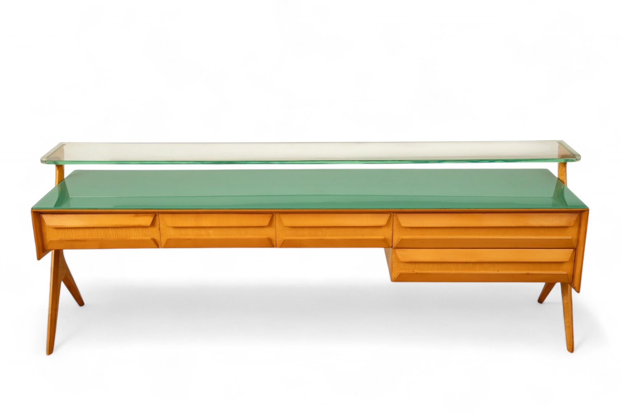Cabinet Console Vanity di Vittorio Dassi, un mobile moderno di metà secolo,  Italia, anni '50 in vendita 8