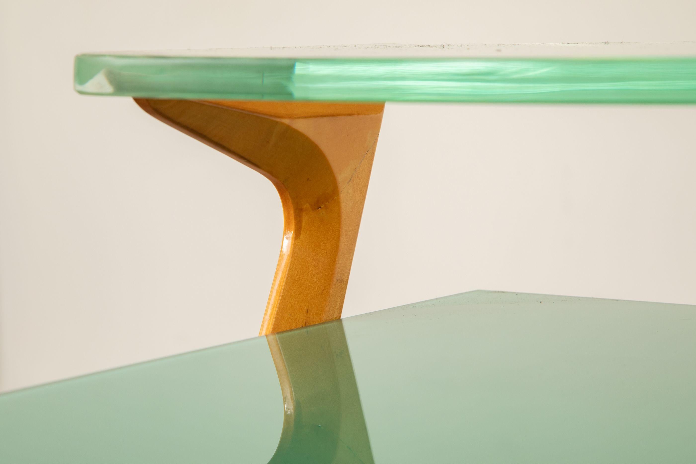 Cabinet Console Vanity di Vittorio Dassi, un mobile moderno di metà secolo,  Italia, anni '50 In condizioni buone in vendita a Miami, FL