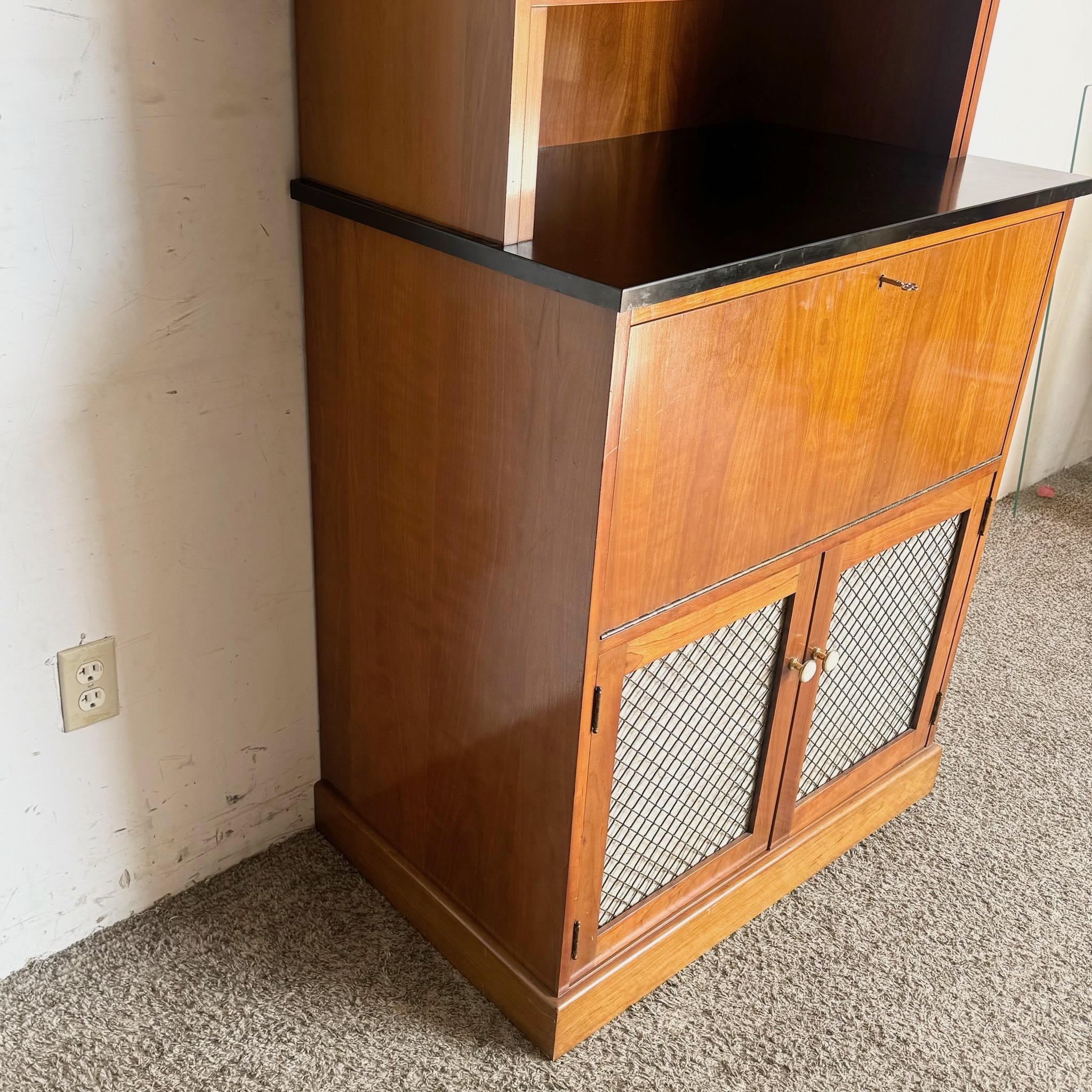 Wood Mid Century Modern Cabinet/Dry Bar