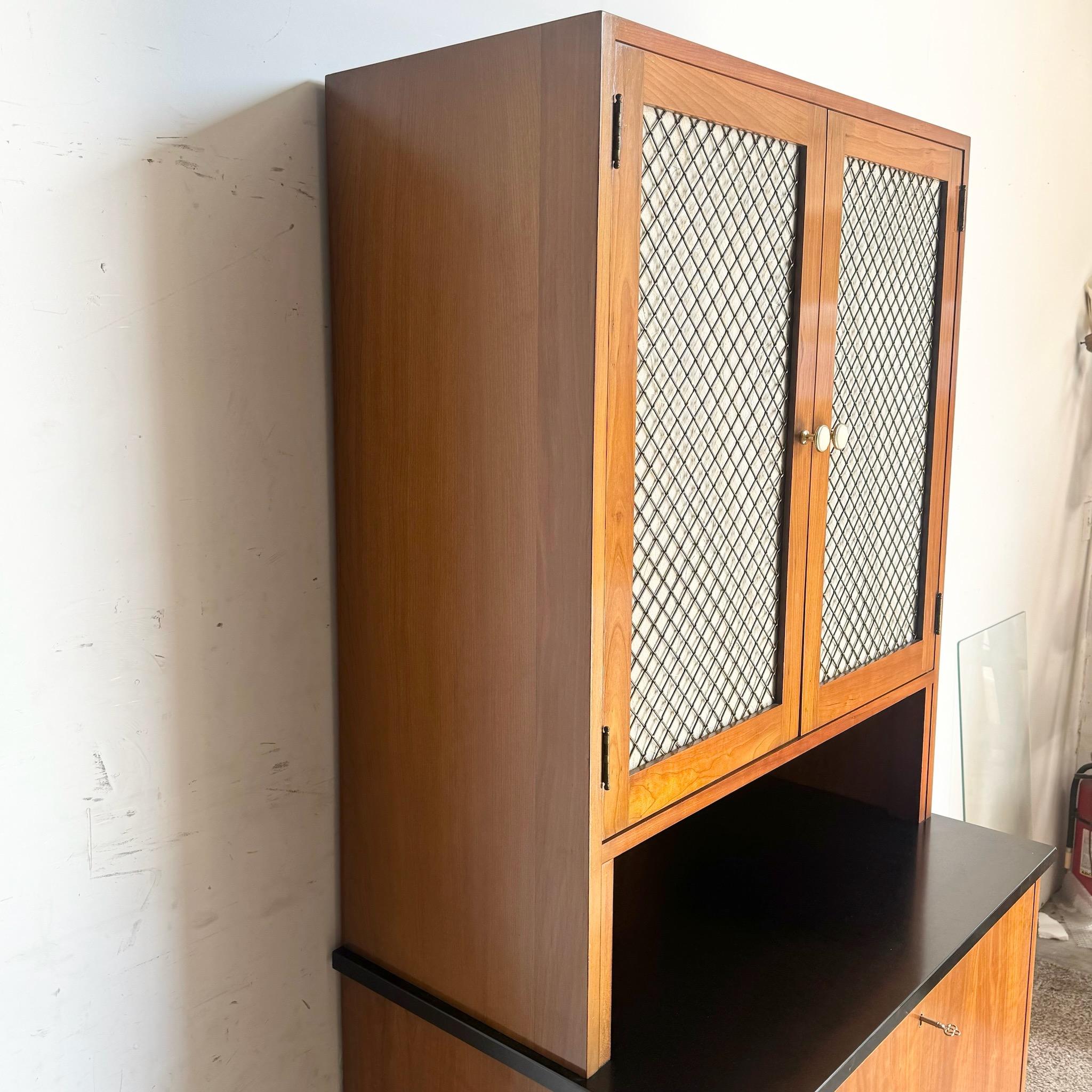 Mid Century Modern Cabinet/Dry Bar 1