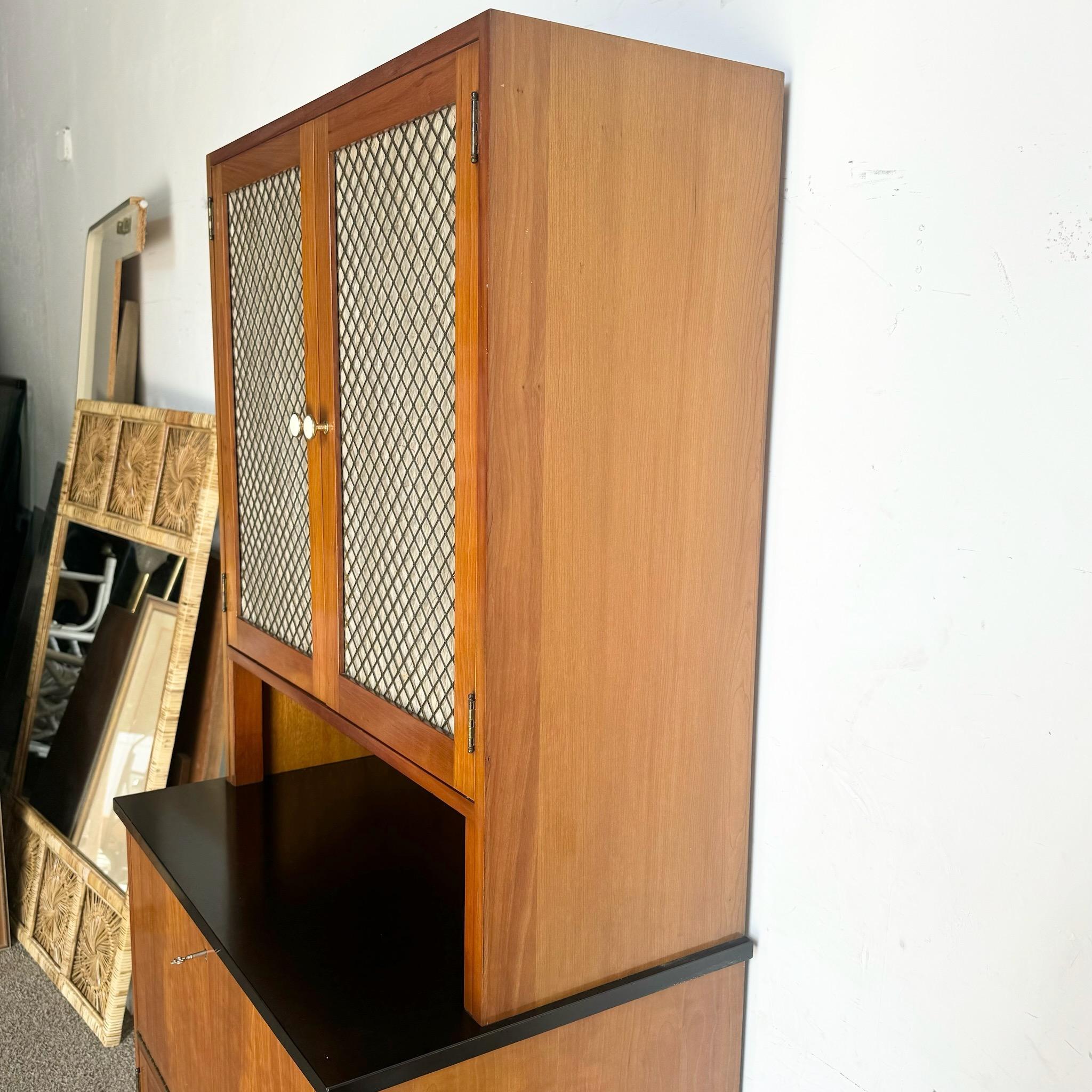 Mid Century Modern Cabinet/Dry Bar 3