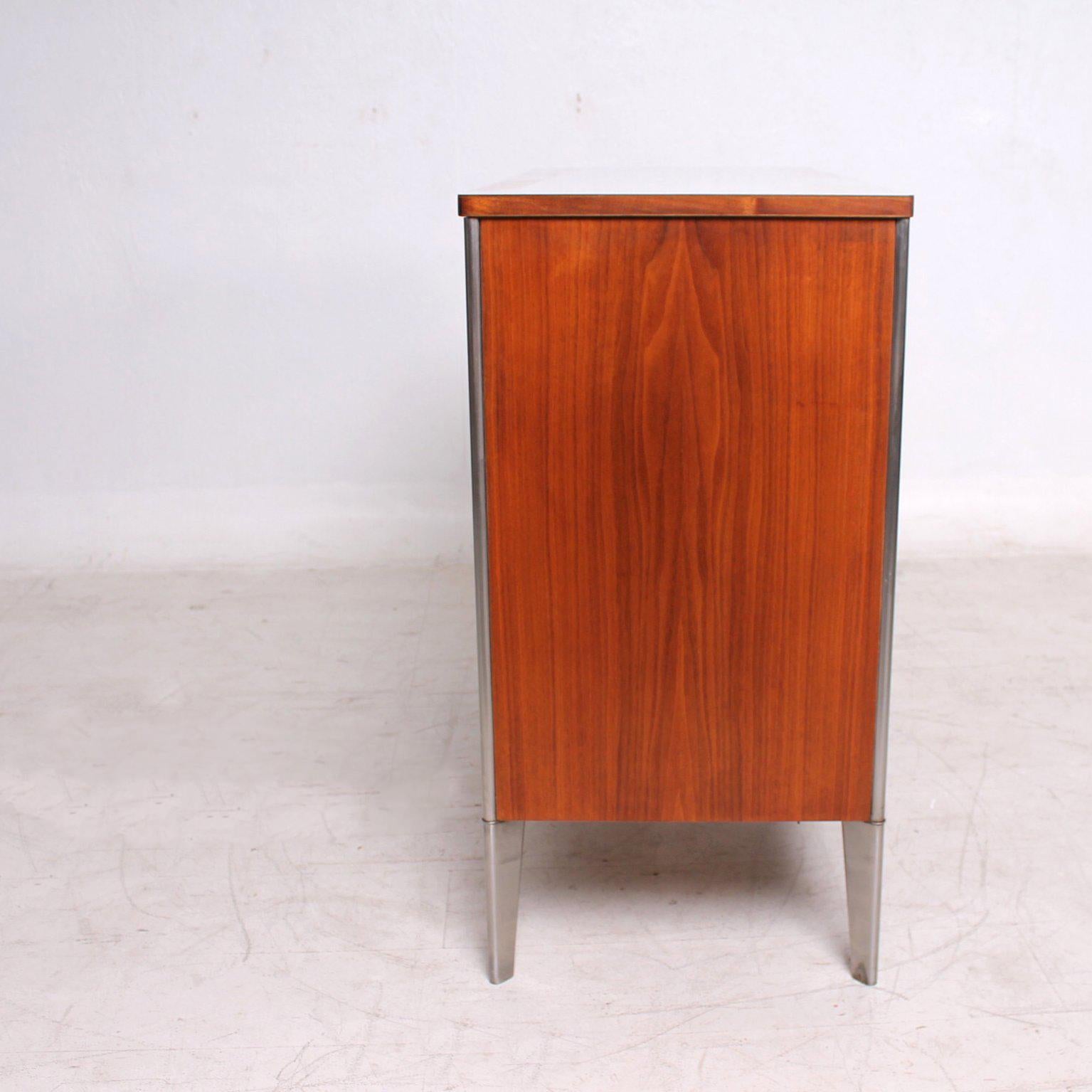 Mid-20th Century Mid-Century Modern Cabinet Walnut Plywood Eames Nelson Era