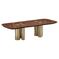 Tavolo da pranzo Cadenza in Wood con intarsio di Atelier A.