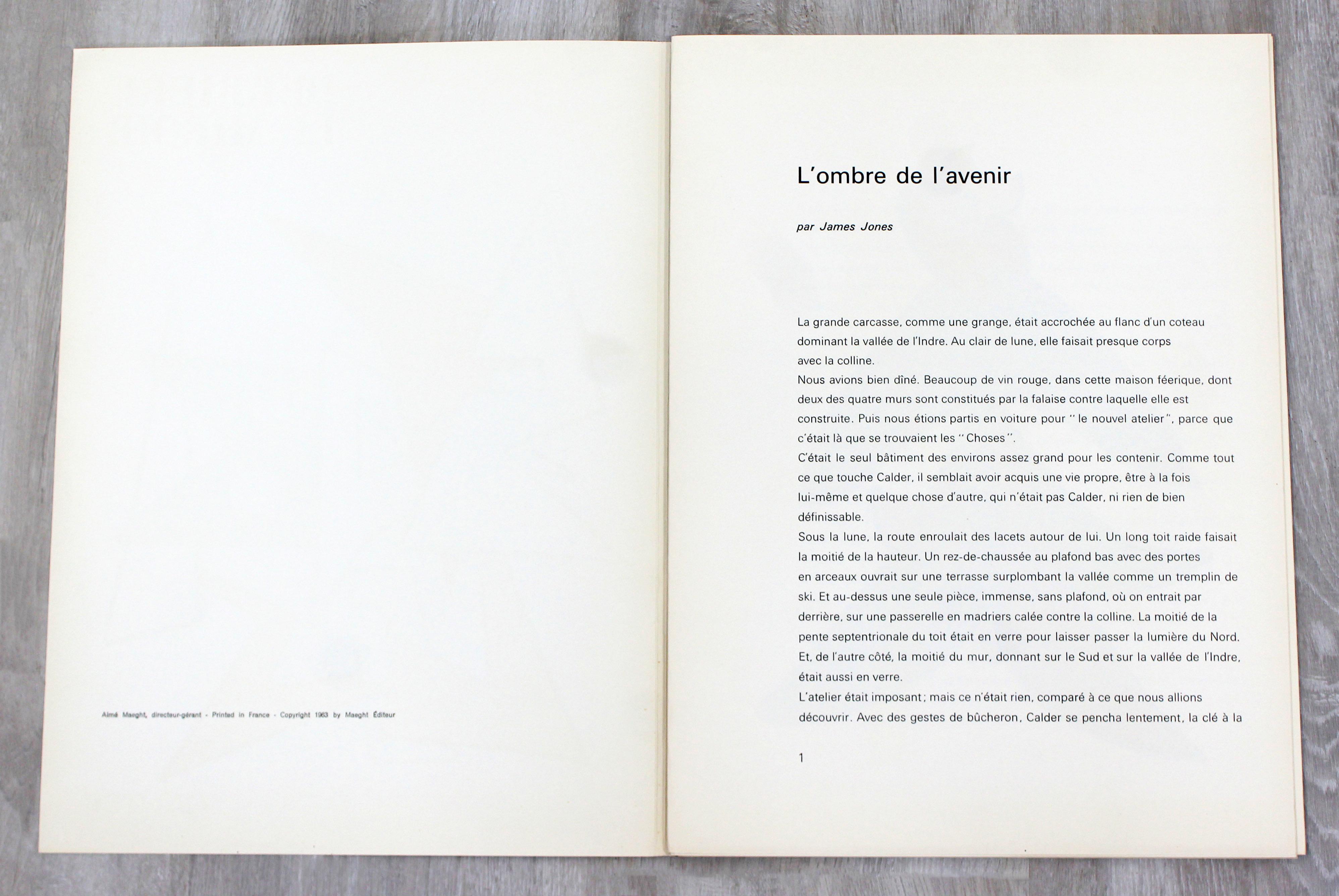 Mid-Century Modern Calder Stabiles Paper Art Book Suite of 8 ...