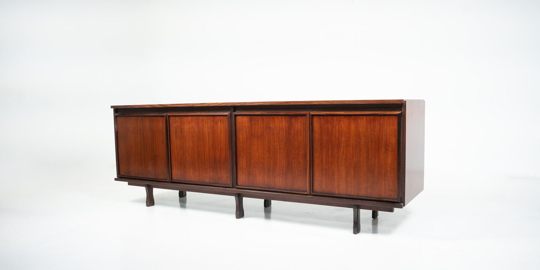 Italian Mid-Century Modern Caleno Sideboard by Giovanni Ausenda for Stilwood, 1960s For Sale
