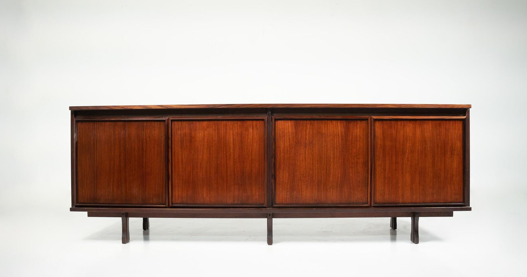 Mid-Century Modern Caleno Sideboard by Giovanni Ausenda for Stilwood, 1960s In Good Condition For Sale In Brussels, BE
