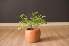 Mid Century Modern California Terra Cotta Planter Pot by Gainey Ceramics