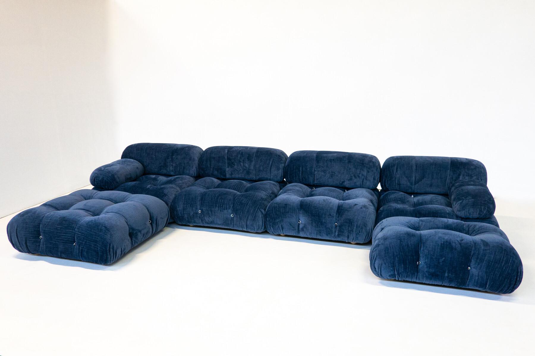Mid-Century Modern camaleonda sofa By Mario Bellini For B&B Italia.