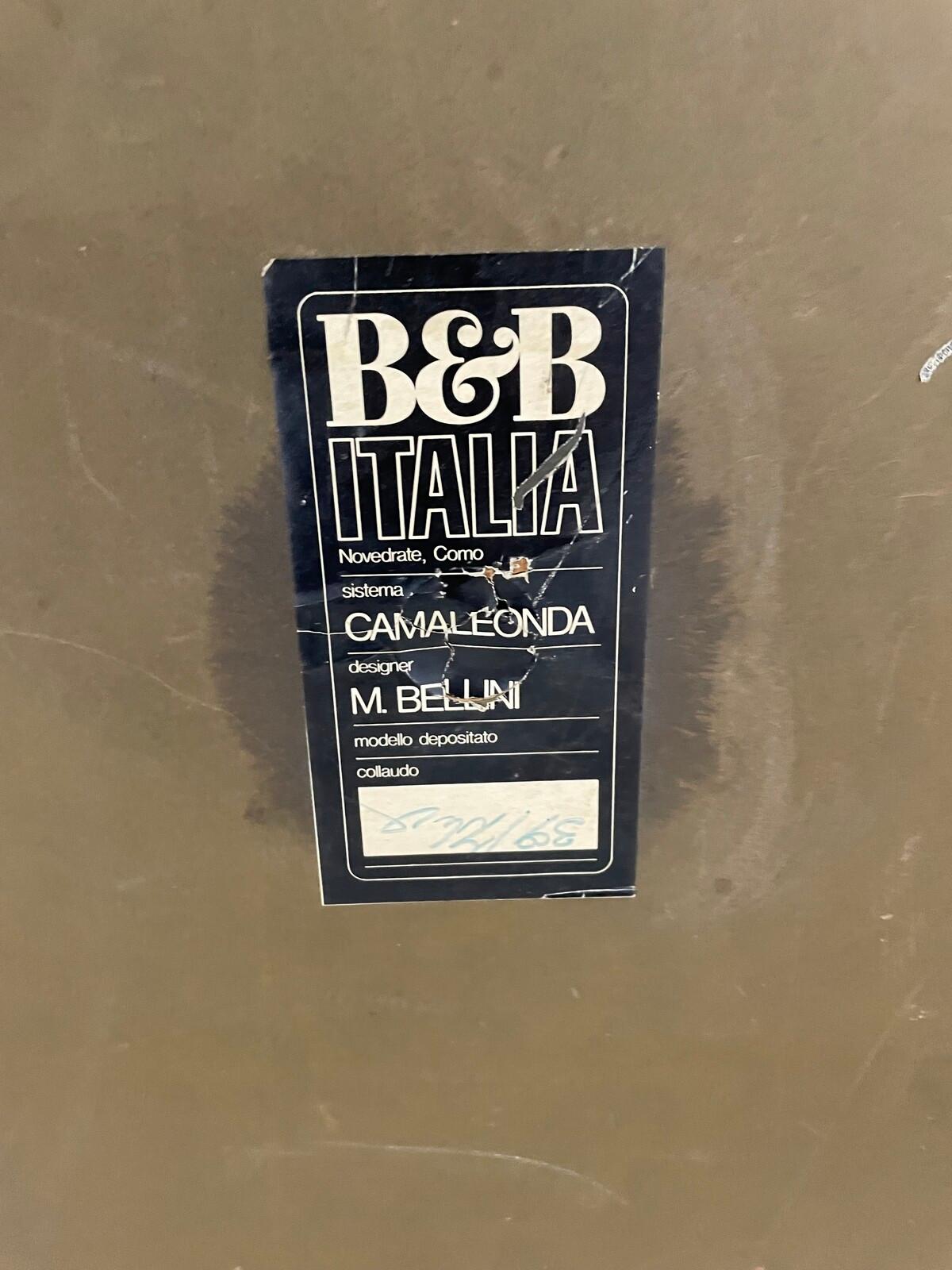 Canapé Camaleonda mi-siècle moderne de Mario Bellini pour B&B Italia Bon état - En vente à Brussels, BE