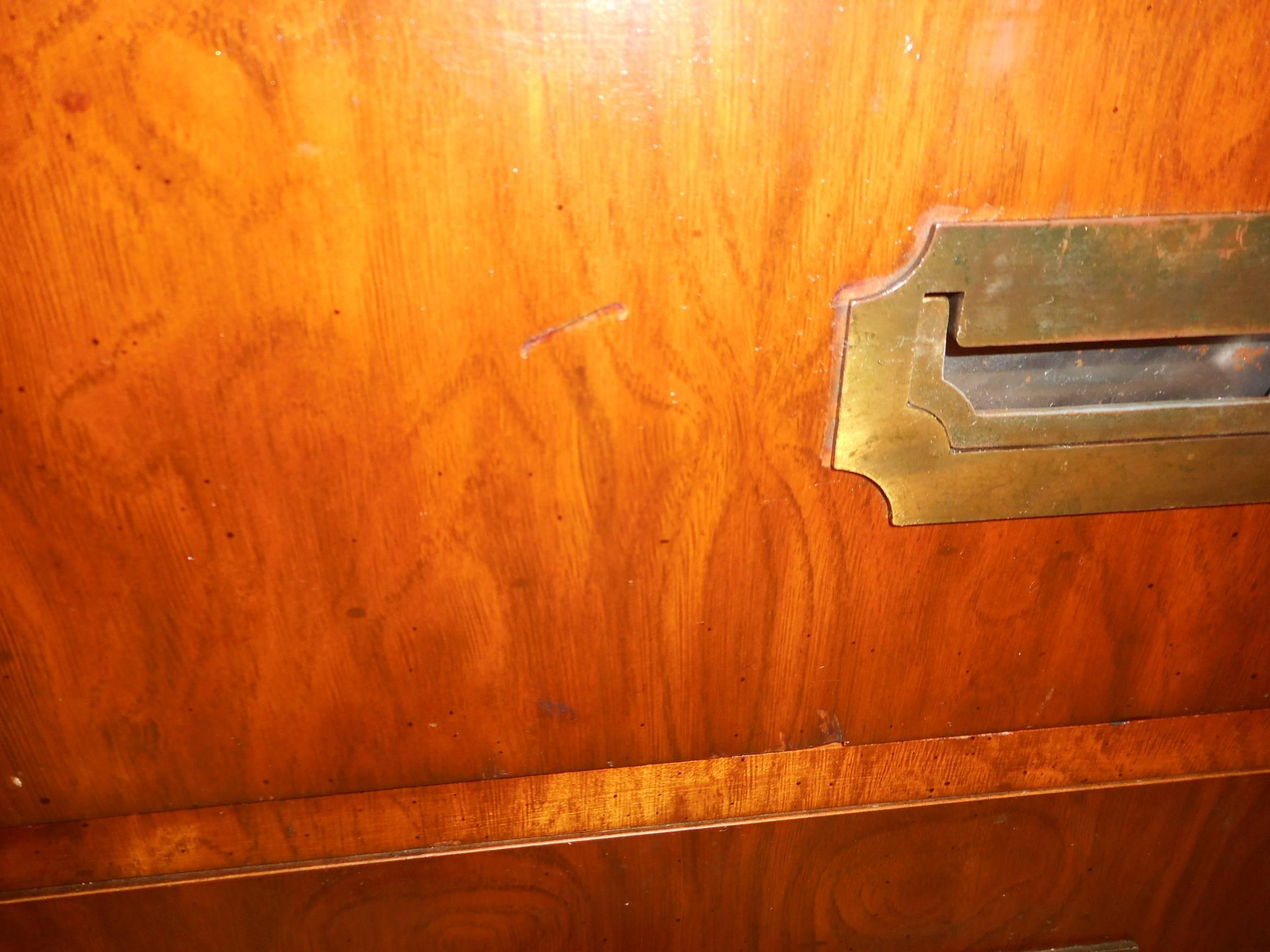 Mid-Century Modern Campaign Lingerie Chest by Dixie 6