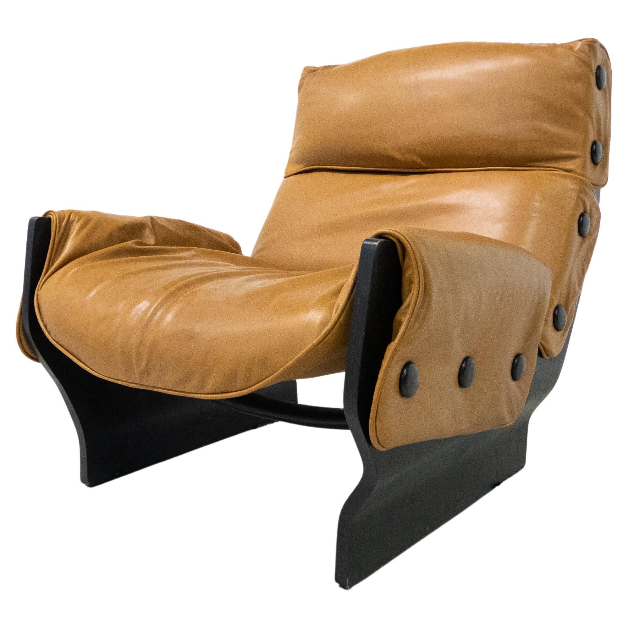 Moderner Kanada-Sessel P110 aus der Mitte des Jahrhunderts von Osvaldo Borsani für Tecno, 1960er Jahre
