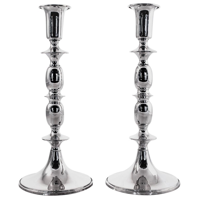 MidCentury Modern Candlesticks at 1stDibs