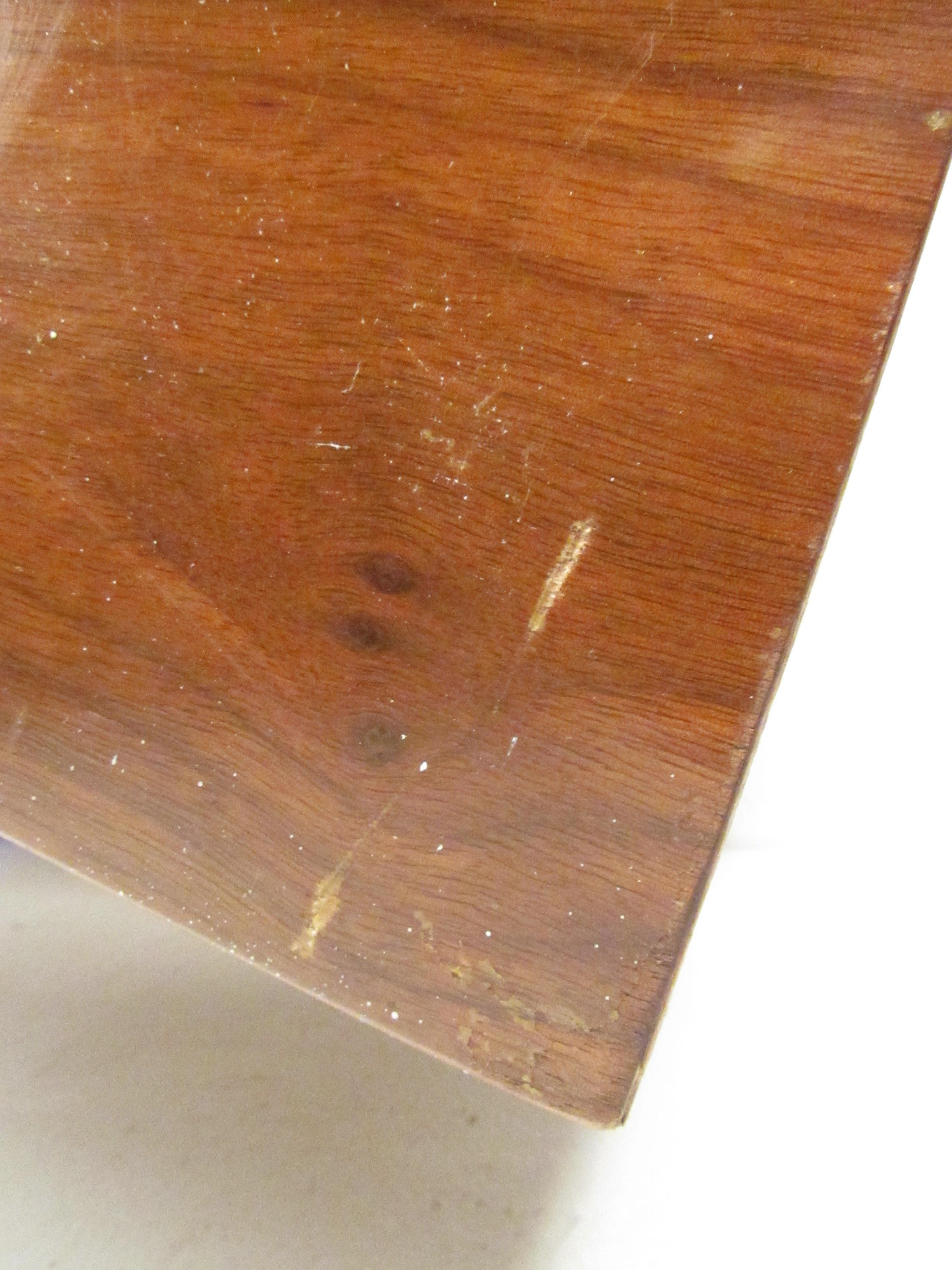 Mid-Century Modern Cane and Walnut Credenza 10