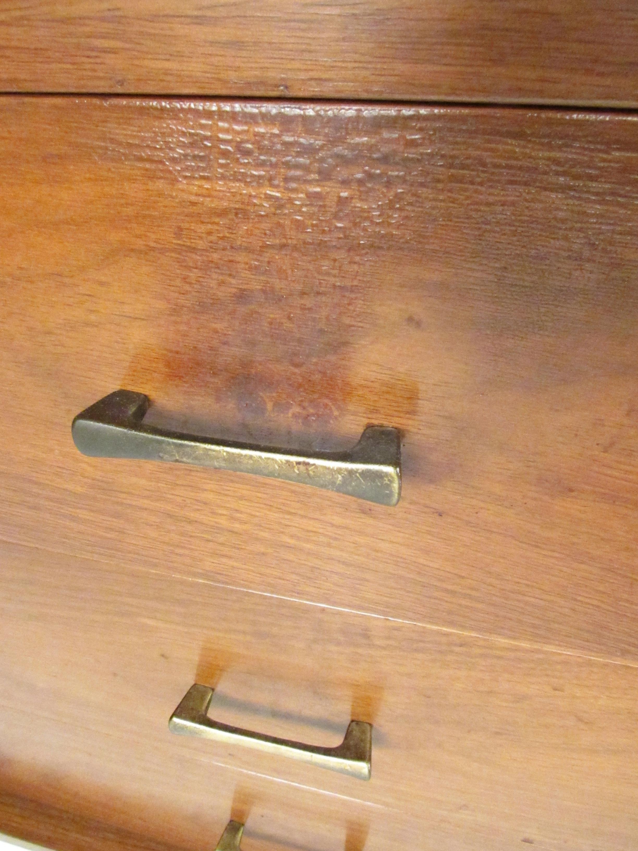Mid-Century Modern Cane and Walnut Credenza 13