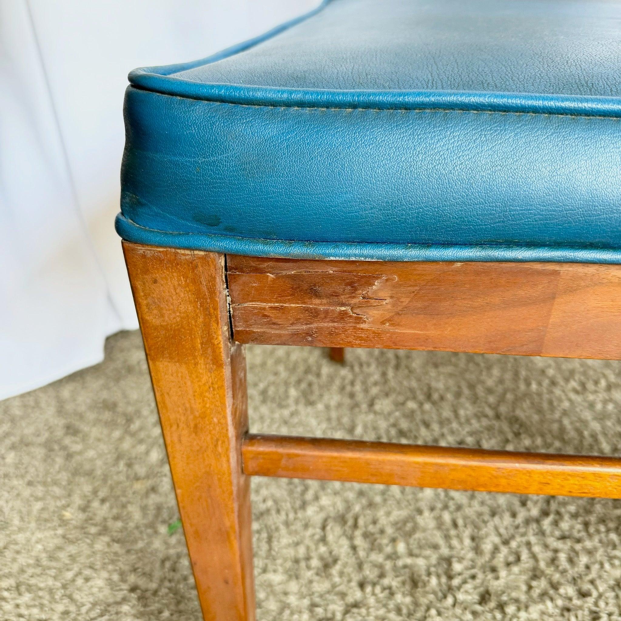 Legno Mid Century Modern Cane Back Wooden Dining Chairs by Foster McDavid - Set of 3 in vendita