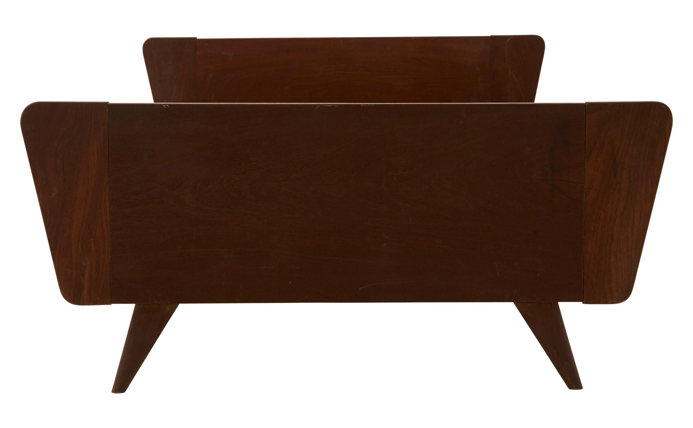 Spanish Mid-Century Modern Cane Seat Daybed