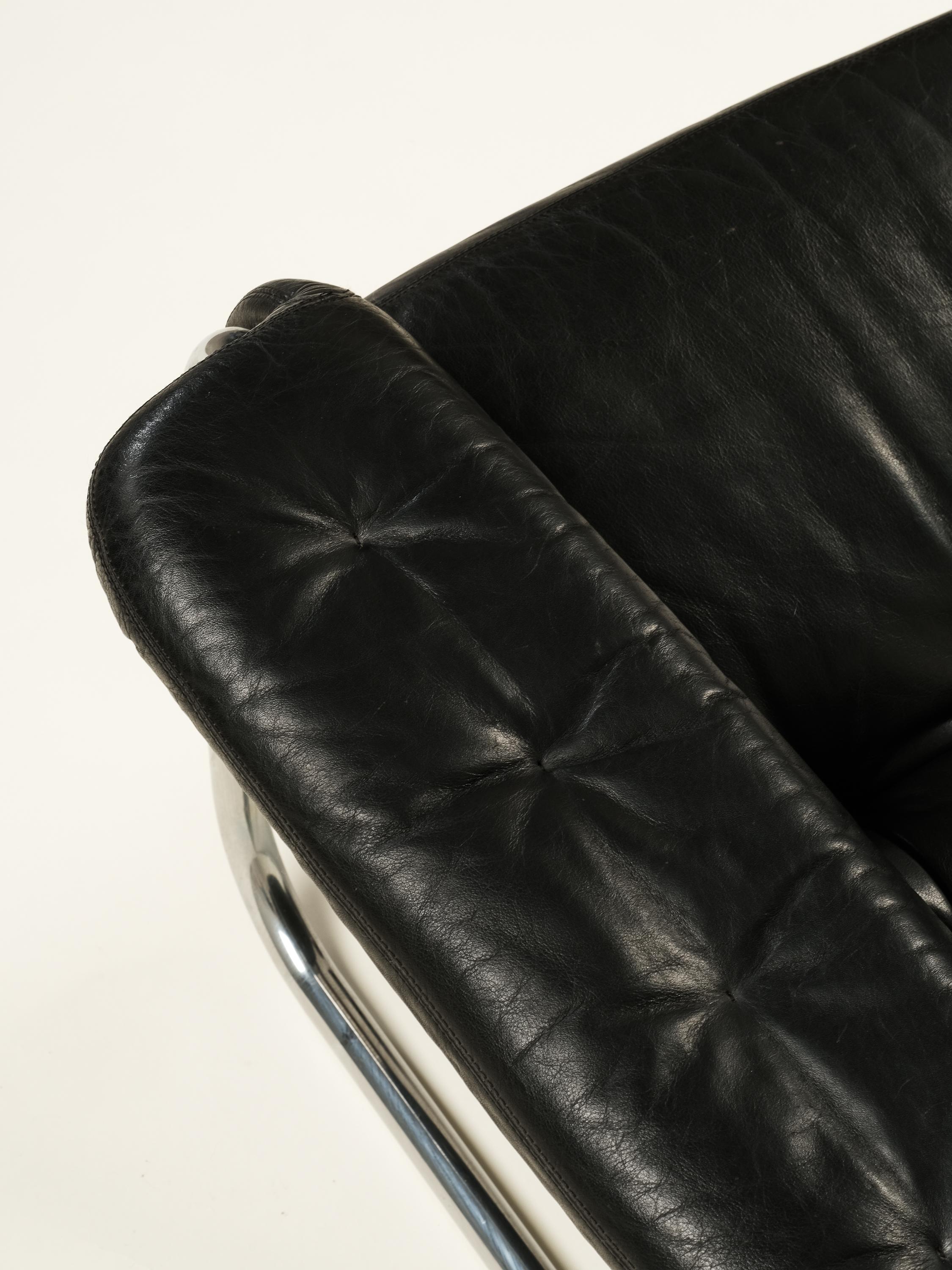 Mid-Century Modern Cantilever Lounge Chair 'Sesam' by Sam Larsson for Dux, 1970s 2