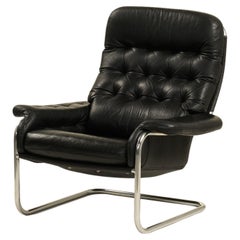 Mid-Century Modern Cantilever Lounge Chair 'Sesam' by Sam Larsson for Dux, 1970s