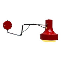 Mid-Century Modern Cantilever Wall Lamp by Josef Hurka for Napako, 1960s