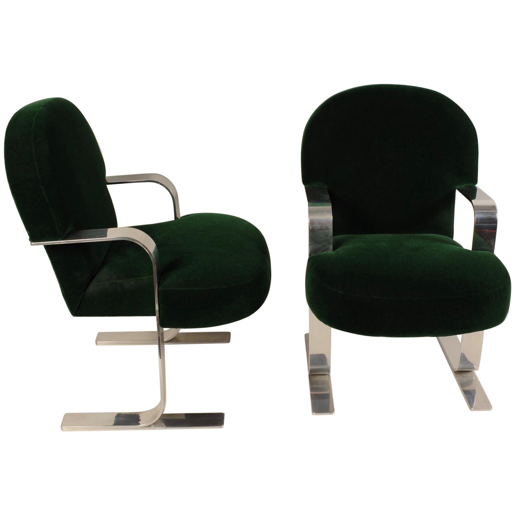 Mid-Century Modern Cantilevered Chairs