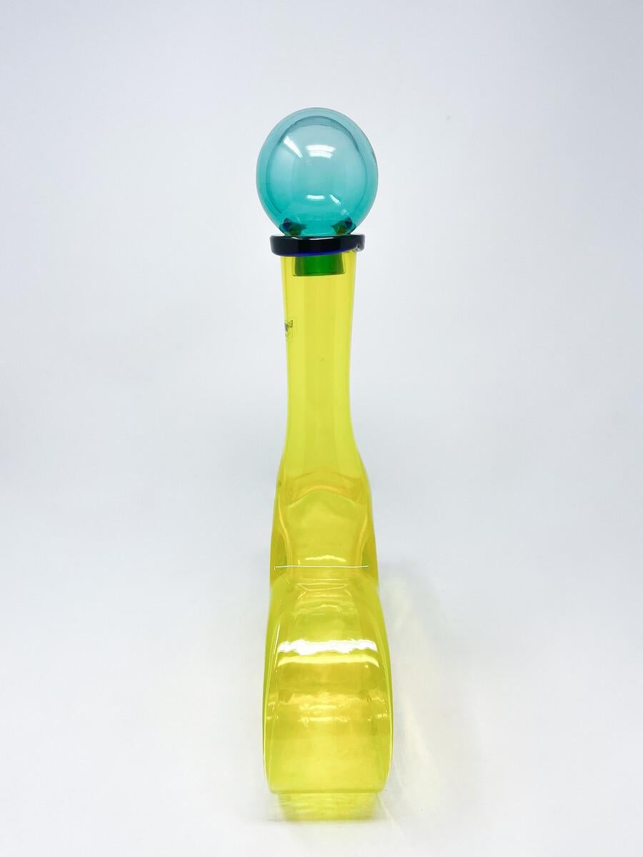 Mid-Century Modern Carafe by Alfredo Barbini, Murano Glass, Italy, 1970s In Good Condition For Sale In Brussels, BE