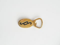 Mid-Century Modern Carl Auböck Brass "Paragraph" Bottle Opener
