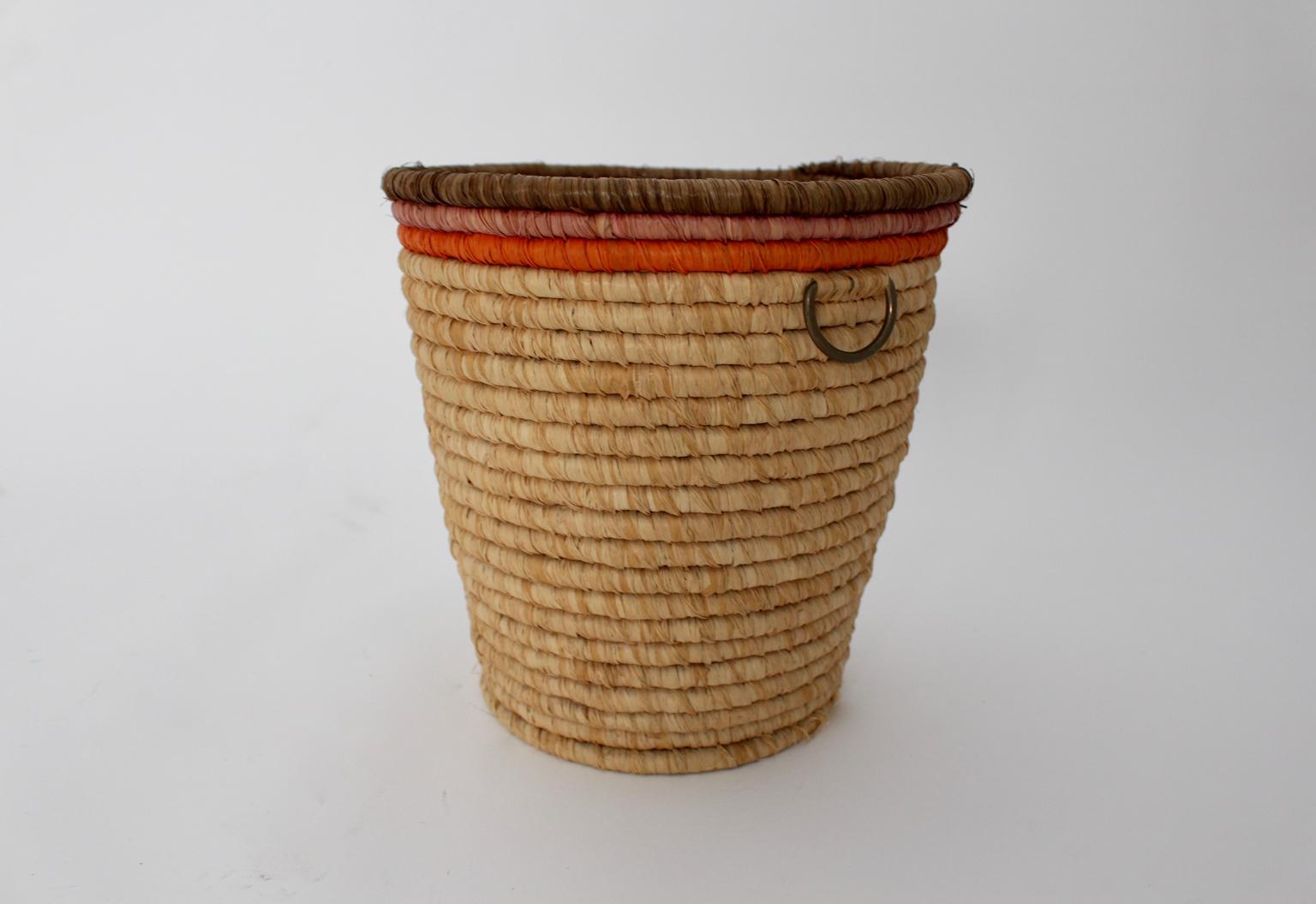 mid century basket