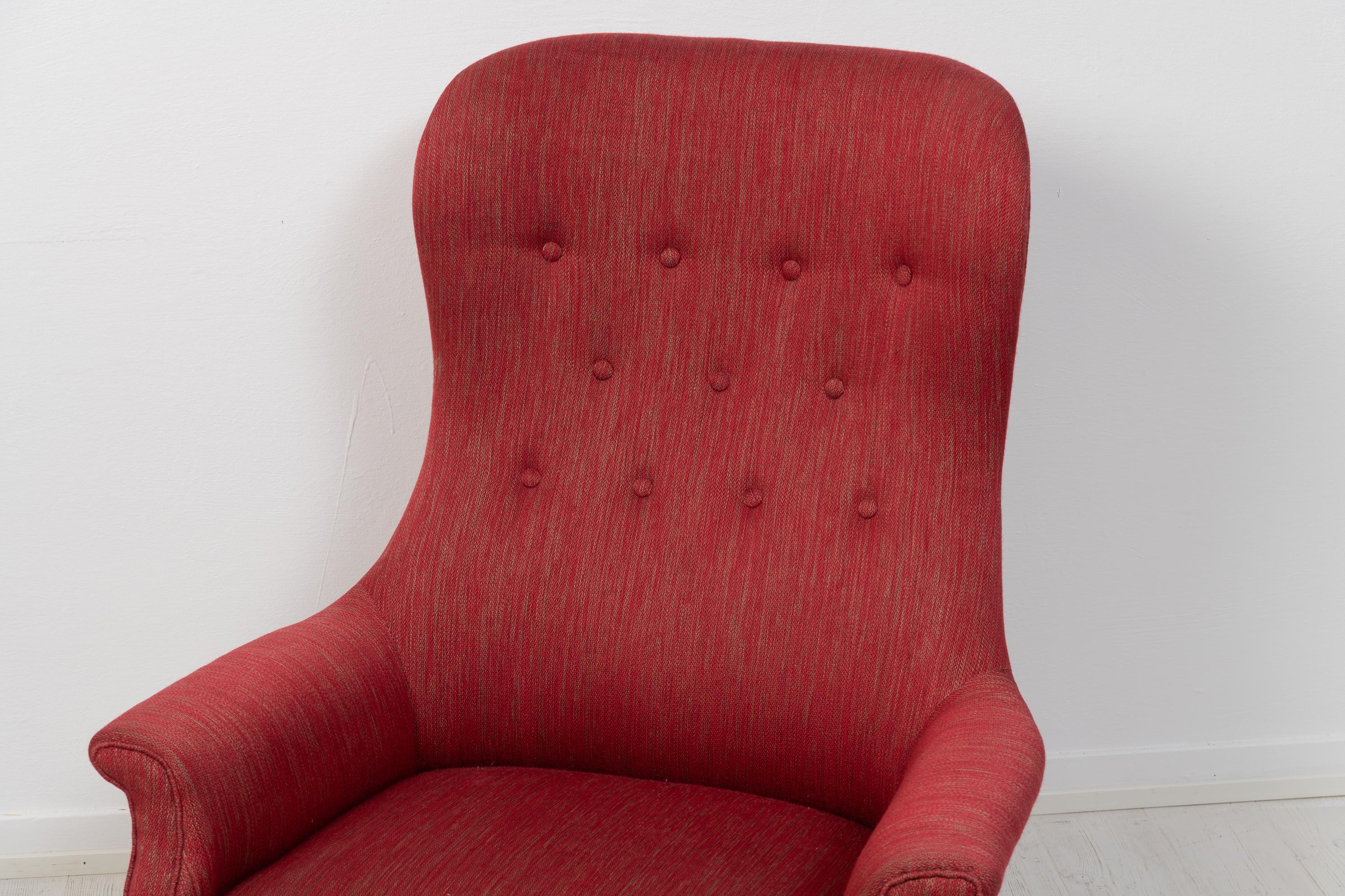 Mid-Century Modern Carl Malmsten Armchair For Sale 2