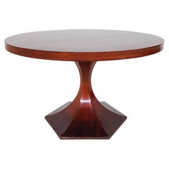 Mid-Century Modern Wooden Dining Table by Giulio Moscatelli, 1960s