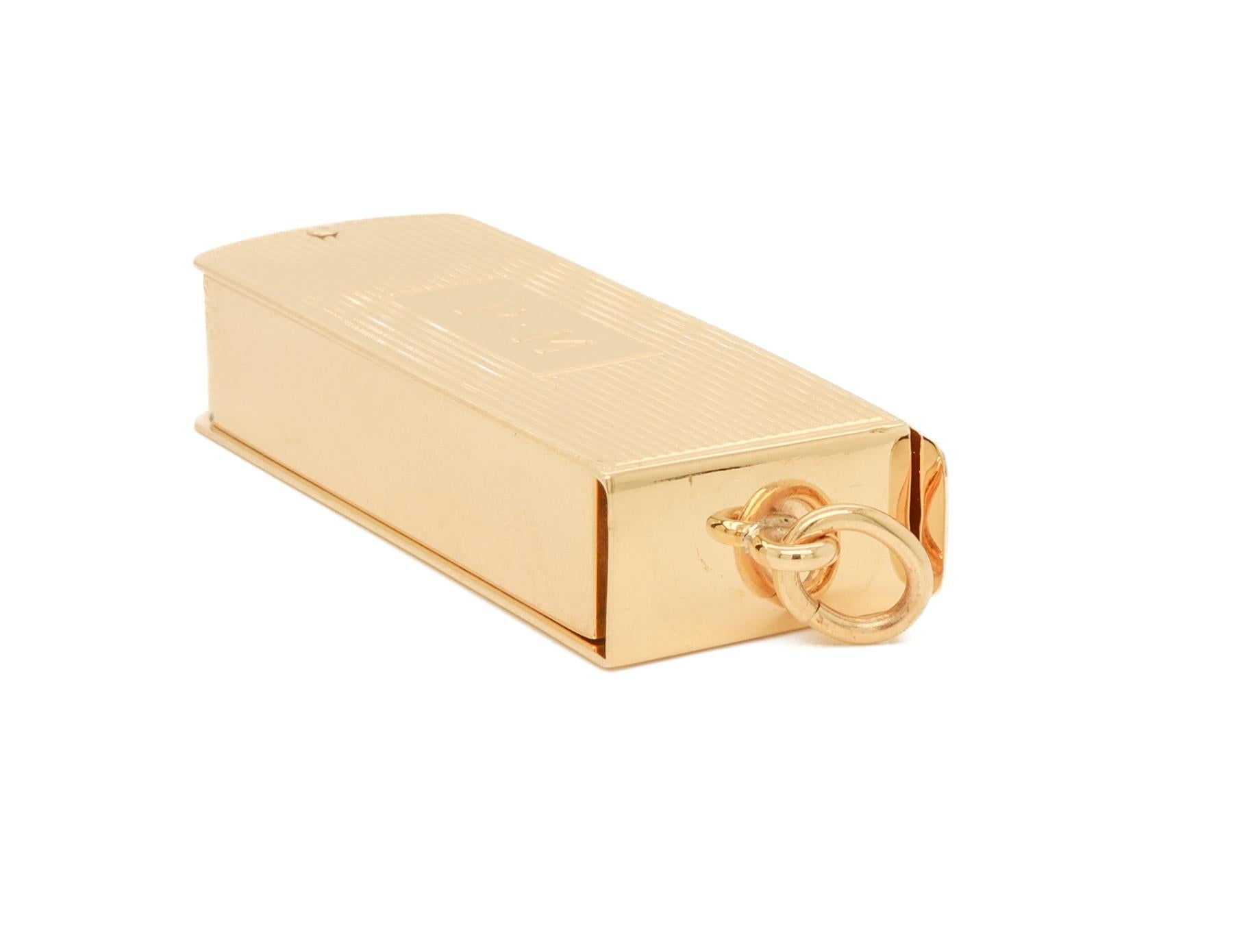 Mid-Century Modern Cartier 14k Gold Klappbares Loupe- oder Vergrößerungsglas, Mid-Century Modern 10