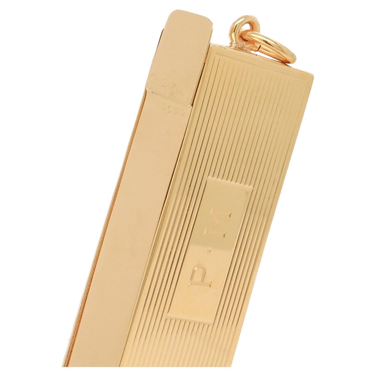 Mid-Century Modern Cartier 14k Gold Klappbares Loupe- oder Vergrößerungsglas, Mid-Century Modern 15