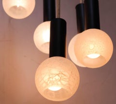 Mid-Century Modern Cascade Pendant Chandelier