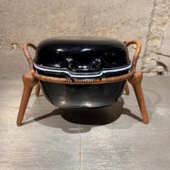 Mid-Century Modern Casserole Dish and Stand From the Anker-Line Range