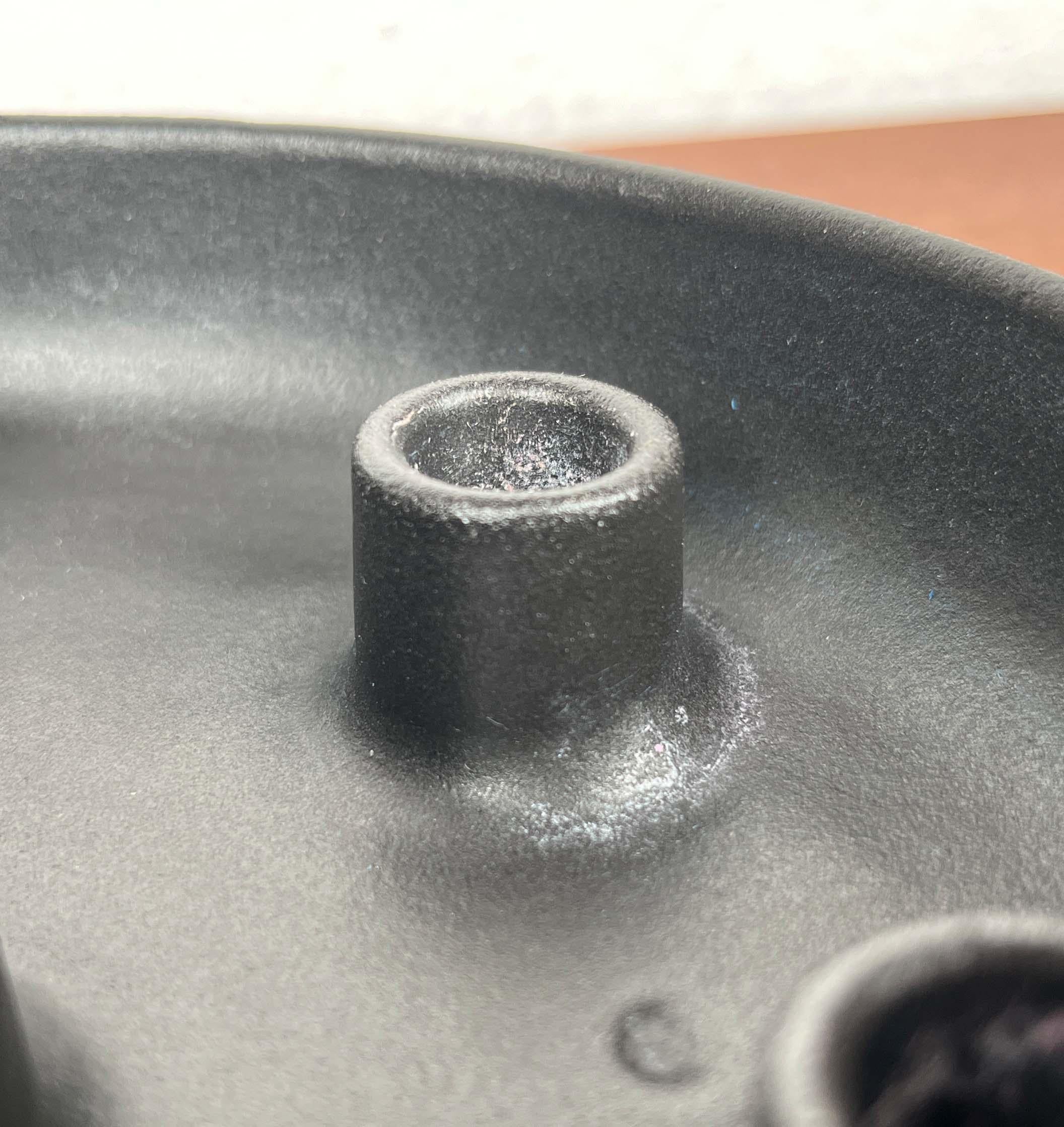 Portacandele in ghisa della modernità di metà secolo Timo Sarpaneva Rosenlew Finlandia 1960 in vendita 8