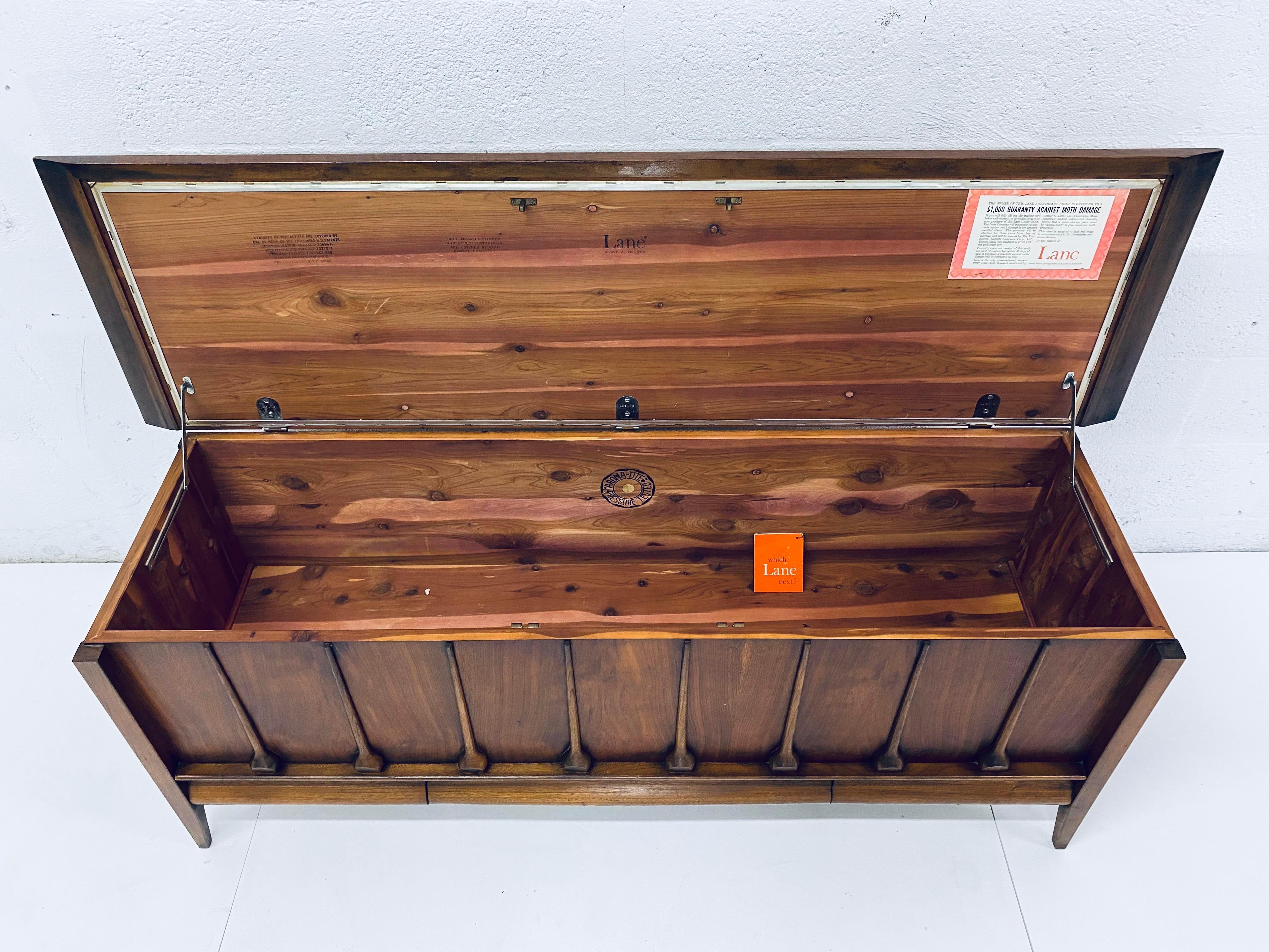 Mid-Century Modern Cedar Lined Chest by Lane 1