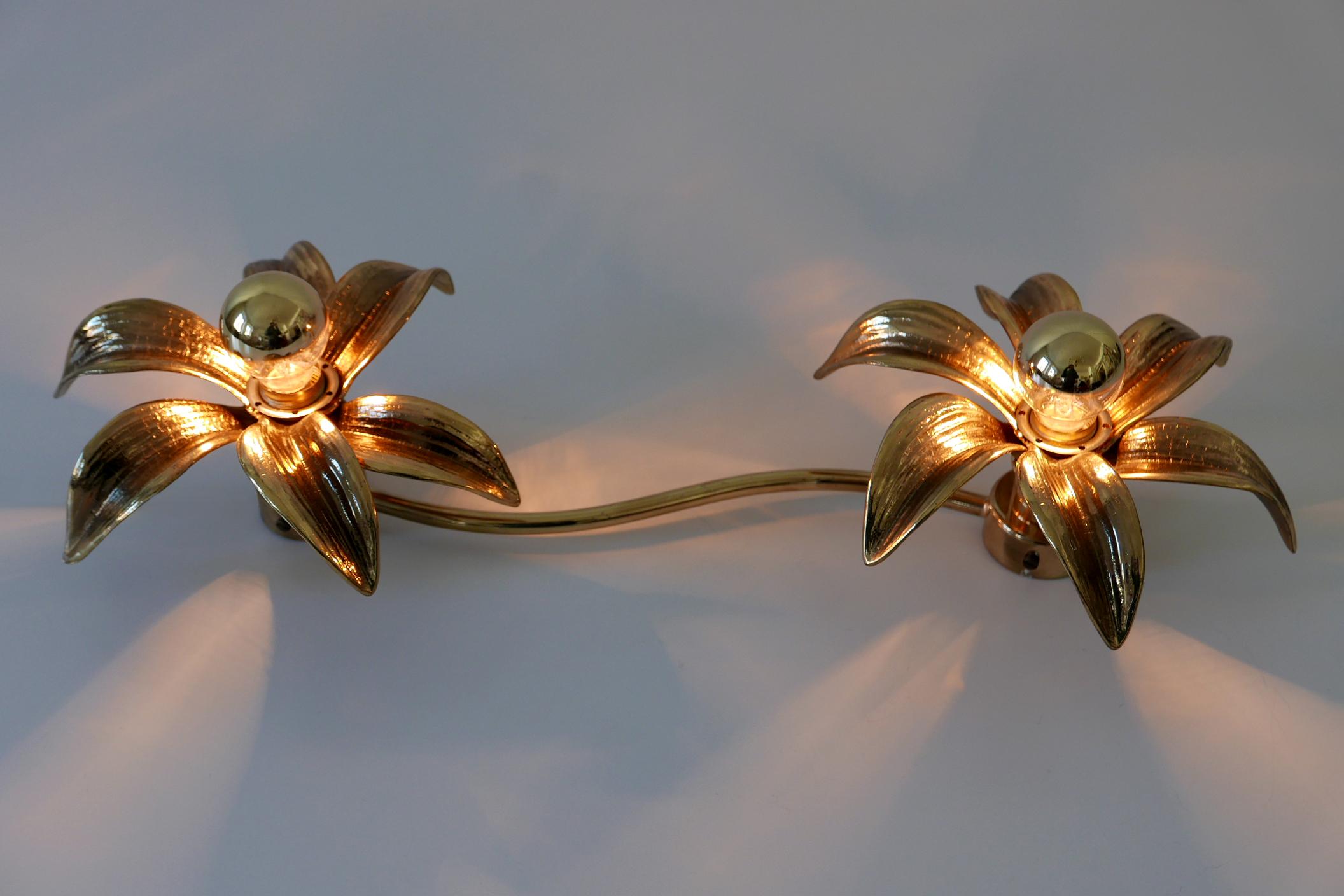 Mid-Century Modern Ceiling Fixture or Wall Lamp by Willy Daro for Massive, 1970s For Sale 4
