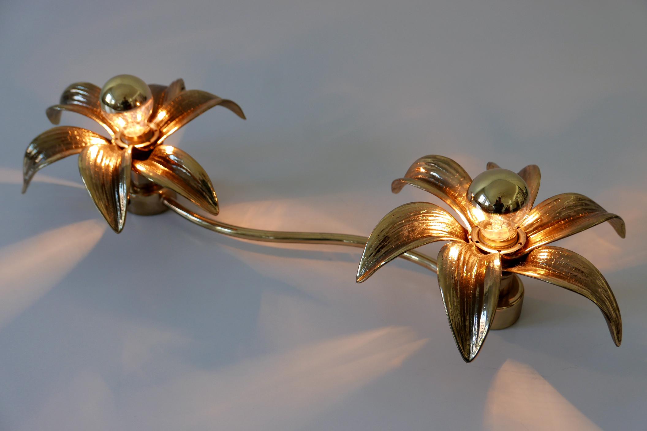 Mid-Century Modern Ceiling Fixture or Wall Lamp by Willy Daro for Massive, 1970s For Sale 6